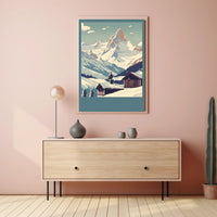 Alpine Serenity Poster PosterGoat