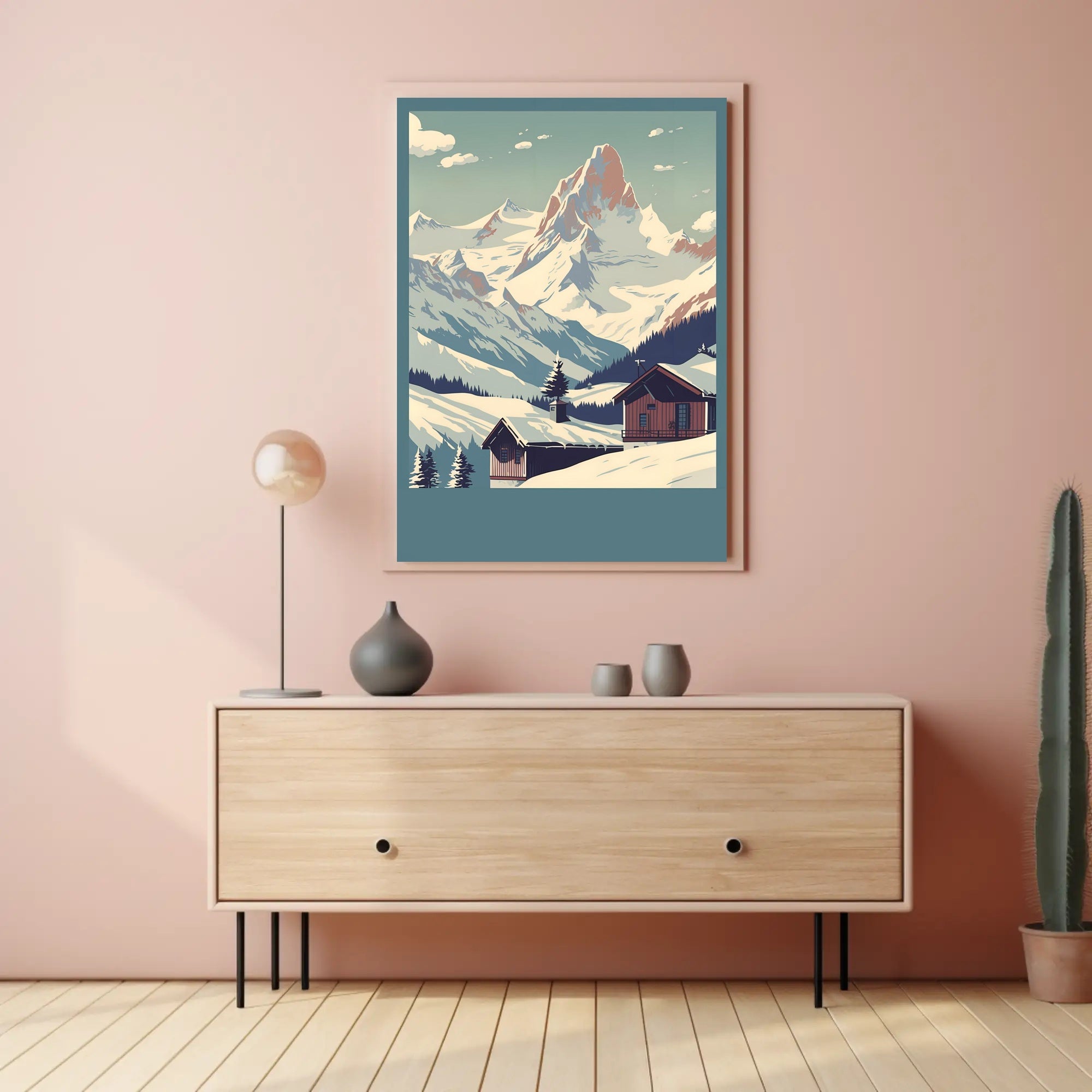 Alpine Serenity Poster PosterGoat