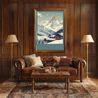 Alpine Serenity Poster PosterGoat