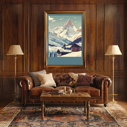 Alpine Serenity Poster PosterGoat