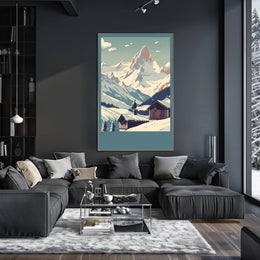 Alpine Serenity Poster PosterGoat