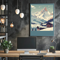 Alpine Serenity Poster PosterGoat