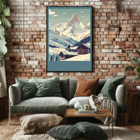 Alpine Serenity Poster PosterGoat