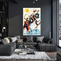 Alpine Sports Extravaganza Poster PosterGoat