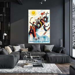 Alpine Sports Extravaganza Poster PosterGoat