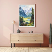 Alps of Switzerland Poster PosterGoat