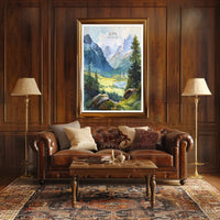 Alps of Switzerland Poster PosterGoat