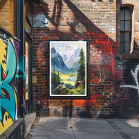 Alps of Switzerland Poster PosterGoat