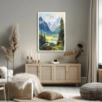 Alps of Switzerland Poster PosterGoat