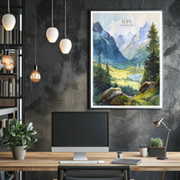 Alps of Switzerland Poster PosterGoat