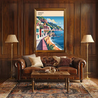 Amalfi Coast Poster PosterGoat