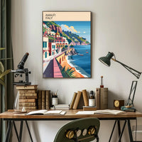 Amalfi Coast Poster PosterGoat