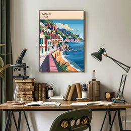 Amalfi Coast Poster PosterGoat