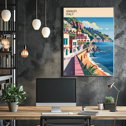 Amalfi Coast Poster PosterGoat