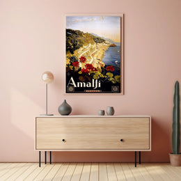 Amalfi Coast Scenic Poster PosterGoat