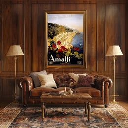 Amalfi Coast Scenic Poster PosterGoat