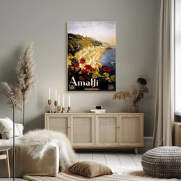 Amalfi Coast Scenic Poster PosterGoat
