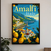 Amalfi, Italy Poster PosterGoat