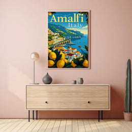 Amalfi, Italy Poster PosterGoat
