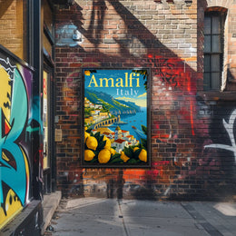 Amalfi, Italy Poster PosterGoat