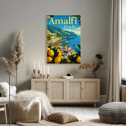 Amalfi, Italy Poster PosterGoat