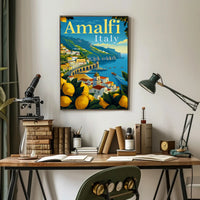 Amalfi, Italy Poster PosterGoat