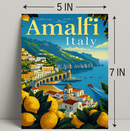 Amalfi, Italy Poster PosterGoat