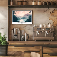 Amazon Forest Misty Landscape Poster - National Park Poster PosterGoat