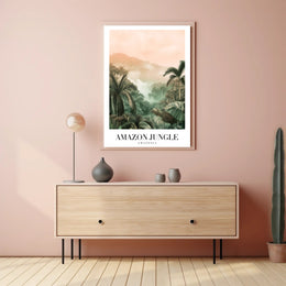 Amazon Jungle Lush Greenery National Park Poster PosterGoat
