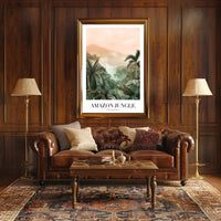 Amazon Jungle Lush Greenery National Park Poster PosterGoat