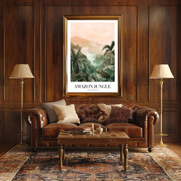 Amazon Jungle Lush Greenery National Park Poster PosterGoat
