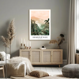 Amazon Jungle Lush Greenery National Park Poster PosterGoat