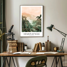 Amazon Jungle Lush Greenery National Park Poster PosterGoat