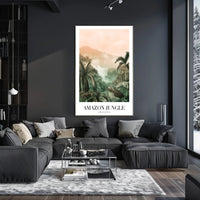 Amazon Jungle Lush Greenery National Park Poster PosterGoat