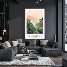 Amazon Jungle Lush Greenery National Park Poster PosterGoat