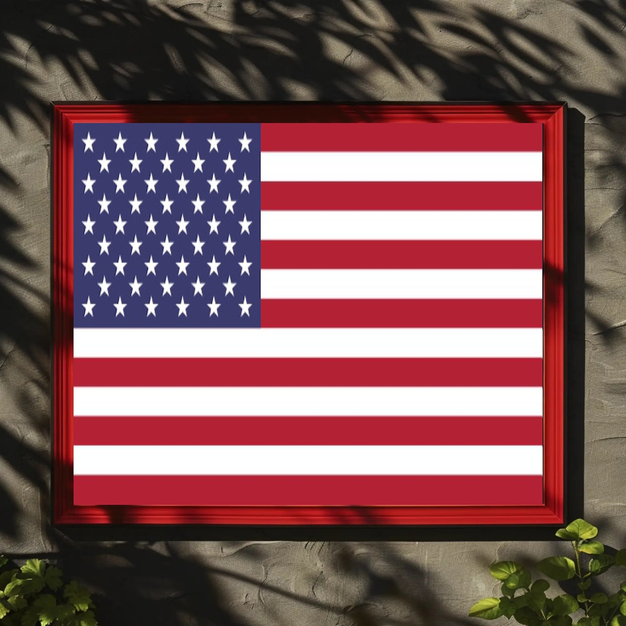 American Flag Poster Celebrating U.S. Heritage and Freedom Country Flag Poster PosterGoat