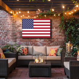 American Flag Poster Celebrating U.S. Heritage and Freedom Country Flag Poster PosterGoat