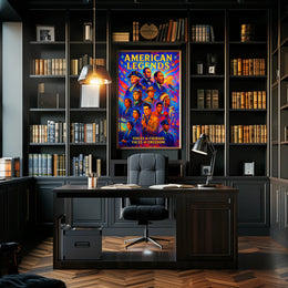 American Legends Poster PosterGoat