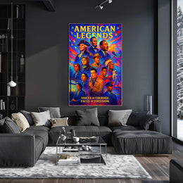 American Legends Poster PosterGoat