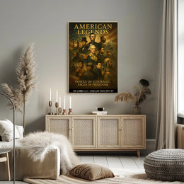 American Legends Poster PosterGoat