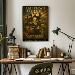 American Legends Poster PosterGoat