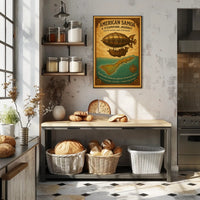 American Samoa A Steampunk Journey Poster PosterGoat