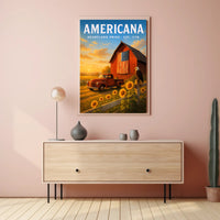 Americana Heartland Poster PosterGoat