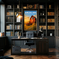 Americana Heartland Poster PosterGoat