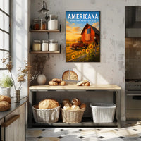 Americana Heartland Poster PosterGoat