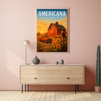Americana Heartland Pride Poster PosterGoat
