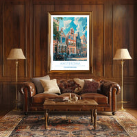 Amsterdam Charm Poster PosterGoat