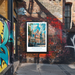 Amsterdam Charm Poster PosterGoat
