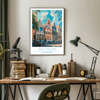Amsterdam Charm Poster PosterGoat