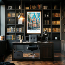 Amsterdam Charm Poster PosterGoat